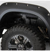 Bushwacker 30024-02 Black Pocket/Rivet Style Smooth Finish Rear Fender Flares for 2007-2013 Toyota Tundra