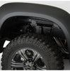 Bushwacker 30036-02 Black Extend-A-Fender Style Smooth Finish Rear Fender Flares for 2007-2013 Toyota Tundra