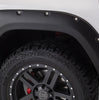 Bushwacker 30045-02 Black Pocket/Rivet Style Smooth Finish Front Fender Flares for 2014-2022 Toyota 4Runner (Excludes Limited)