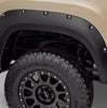 Bushwacker 30054-02 Black Pocket/Rivet Style Smooth Finish Rear Fender Flares for 22-26 Toyota Tundra