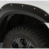 Bushwacker 30911-02 Black Pocket/Rivet Style Smooth Finish 4-Piece Fender Flare Set for 2007-2013 Toyota Tundra