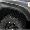 Bushwacker 30918-33 Pocket/Rivet Style Color Matched Black 4-Piece Fender Flare Set for 2016-2018 Toyota Tundra