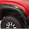 Bushwacker 31052-02 Black Pocket/Rivet Style Smooth Finish Rear Fender Flares for 2005-2015 Toyota Tacoma