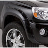 Bushwacker 31920-02 Black Pocket/Rivet Style Smooth Finish 4-Piece Fender Flare Set for 2005-2011 Toyota Tacoma w/73.5 In. Bed