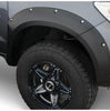 Bushwacker 31929-02 Black Pocket/Rivet Style Smooth Finish 4-Piece Fender Flare Set for 2011-2013 Toyota Hilux