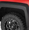 Bushwacker 41024-11 Black Extend-A-Fender Style Smooth Finish Rear Fender Flares for 1994-2003 Chevrolet S10