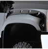 Bushwacker 40105-02 Black Cutout Style Smooth Finish Front Fender Flares for 2007-2013 Sierra 1500; 2007-2014 Sierra 2500 HD