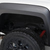 Bushwacker 40100-02 Black Extend-A-Fender Style Smooth Finish Rear Fender Flares for 2019 GMC Sierra 1500 Limited, 2014-2018 GMC Sierra 1500, 2015-2019 Sierra 2500HD/3500 HD (Excludes Dually)