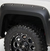 Bushwacker 40122-02 Black Pocket/Rivet Style Smooth Finish Rear Fender Flares for 2014-2018 Sierra 1500 (Incl Limited); 2015-2018 Sierra 2500 HD/3500 HD (Excludes Dually)