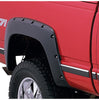 Bushwacker 40919-02 Black Pocket/Rivet Style Smooth Finish 4-Piece Fender Flare Set for 1988-2000 Chevrolet/GMC Trucks (Check Application Guide)