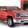 Bushwacker 40957-02 Black Pocket/Rivet Style Smooth Finish 4-Piece Fender Flare Set for 2019 Chevrolet Silverado 1500 LD, 2014-2018 Silverado 1500, 2015-2019 Silverado 2500 HD/3500 HD; Fits 78.8/97.8 In. Bed