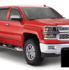 Bushwacker 40959-34 Pocket/Rivet Style Color Matched Black 4-Piece Fender Flare Set for 2016-2018 Silverado 1500; Fits 69.3 In. Bed