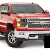 Bushwacker 40959-34 Pocket/Rivet Style Color Matched Black 4-Piece Fender Flare Set for 2016-2018 Silverado 1500; Fits 69.3 In. Bed