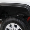 Bushwacker 40965-02 Black OE-Style Smooth Finish 4-Piece Fender Flare Set for 2015-2018 Sierra 2500 HD/3500 HD