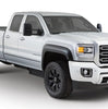 Bushwacker 40988-02 Black Extend-A-Fender Style Smooth Finish 4-Piece Fender Flare Set for 2020-2026 GMC Sierra 2500 HD/3500 HD