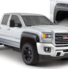 Bushwacker 40968-02 Black Boss Pocket/Rivet Style Smooth Finish 4-Piece Fender Flare Set for 2015-2019 GMC Sierra 2500 HD/3500 HD