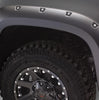 Bushwacker 40970-02 Black Pocket/Rivet Style Smooth Finish 4-Piece Fender Flare Set for 2015-2021 Chevrolet Colorado w/74 In. Bed