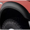 Bushwacker 50918-02 Black Extend-A-Fender Style Smooth Finish 4-Piece Fender Flare Set for 2010-2018 Dodge Ram 2500/3500 (Includes Dually)