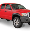 Bushwacker 51905-02 Black Extend-A-Fender Style Smooth Finish 4-Piece Fender Flare Set for 1997-2004 Dodge Dakota