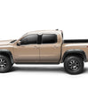 Bushwacker 70021-02 Black Pocket/Rivet Style Smooth Finish Front Fender Flares for 22-26 Nissan Frontier