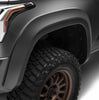 Bushwacker 30055-02 Black Extend-A-Fender Style Smooth Finish Front Fender Flares for 22-26 Toyota Tundra