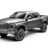 Bushwacker 30926-02 Black Extend-A-Fender Style Smooth Finish 4-Piece Fender Flare Set for 22-26 Toyota Tundra BWR30926-02