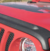 Bushwacker 14093 Trail Armor Hood Stone Guard Black Textured Finish, 1-Piece for 2018-2026 Jeep Wrangler JL, 2 and 4-Door