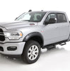 Bushwacker 50930-02 Black Pocket/Rivet Style Smooth Finish 4-Piece Fender Flare Set for 2019-2026 Ram 2500/3500, Includes Dually