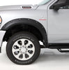 Bushwacker 50930-02 Black Pocket/Rivet Style Smooth Finish 4-Piece Fender Flare Set for 2019-2026 Ram 2500/3500, Includes Dually