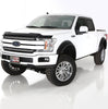 Bushwacker 20957-02 DRT Style Fender Flares; Front and Rear for 2015-2017 Ford F-150