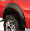 Bushwacker 60002-01 Black Extend-A-Fender Style Smooth Finish Rear Fender Flares for 1972-1980 International Scout II