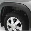 Bushwacker 31070-02 Black OE-Style Smooth Finish Rear Fender Flares for 2006-2008 Toyota Rav4 (Base Model Only)