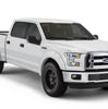 Bushwacker 20942-12 Pocket/Rivet Style Color Matched Oxford White 4-Piece Fender Flare Set for 2017-2022 Ford F-250/F-350 Super Duty
