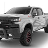Bushwacker 40927-54 Pocket/Rivet Style Color Matched Silver Ice Metallic 4-Piece Fender Flare Set for 20-21 Chevrolet Silverado 1500; 2022 Chevrolet Silverado 1500 LTD