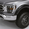 Bushwacker 28129-08 Black Forge Pocket/Rivet Textured Finish 4-Pc Fender Flare Set for 17-22 Ford F-250/350/450