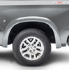 Bushwacker 40930-54 OE Style Color Matched Silver Ice Metallic 4-Piece Fender Flare Set for 20-21 Chevrolet Silverado 1500; 2022 Chevrolet Silverado 1500 LTD