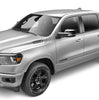 Bushwacker 50928-95 OE Style Color Matched Billet Silver Metallic 4-Piece Fender Flare Set for 20-22 Ram 1500; Will not fit Rebel and TRX models