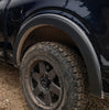 Bushwacker 20130-02 Black OE-Style Smooth Finish Rear Fender Flares for 2021-2026 Ford F-150; Will not fit F150 Lightning