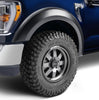 Bushwacker 20964-02 Black Extend-A-Fender Style Smooth Finish 4-Piece Fender Flare Set for 2021-2026 Ford F-150; Will not F150 Lightning