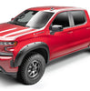 Bushwacker 48113-08 Black Forge Pocket/Rivet Textured Finish 4-Pc Fender Flare Set for 14-15 Chev Silverado 1500