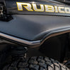 Bushwacker 11950-07 Black Hyperform Flat Style Textured Finish 4 pc Set Fender Flares for 2018-2023 Jeep Wrangler