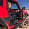 Bushwacker 20965-02 Black Pocket/Rivet Style Smooth Finish Front Fender Flares for 2021-2026 Ford Bronco 2-DR