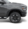 Bushwacker 50059-02 Black Pocket/Rivet Style Smooth Finish Front Fender Flares for 2019-2022 Ram 1500 Rebel