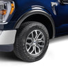 Bushwacker 20962-02 Black OE-Style Smooth Finish 4-Piece Fender Flare Set for 2021-2026 Ford F-150; Will not fit F150 Lightning