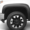 Bushwacker 40986-02 Black Extend-A-Fender Style Smooth Finish 4-Piece Fender Flare Set for 2020-2026 Chevrolet Silverado 2500/3500
