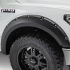 Bushwacker 20935-02 Black Pocket/Rivet Style Smooth Finish 4-Piece Fender Flare Set for 2015-2017 Ford F-150 (Excludes Models w/Tech Package)