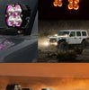 Baja Designs Squadron 2.0 Pro Amber Work/Scene LED Light Pod White Housing