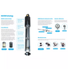 Bilstein 5100 Monotube Front Shocks w/ 4" Lift For 17-24 Ford F-250 F-350 4WD