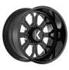 KG1 Forged Checkmate Gloss Black 22X12
