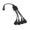 Customs Unlimited Plug-N-Play Splitters Rock Lights 1-4 Size
